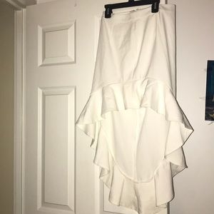 Asymmetrical skirt from Forever 21